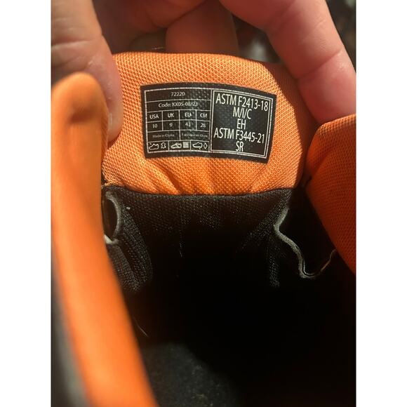 ACE Work Boots Composite Toe, EH, Slip-Resistant Mens Size 10 - Picture 6 of 6